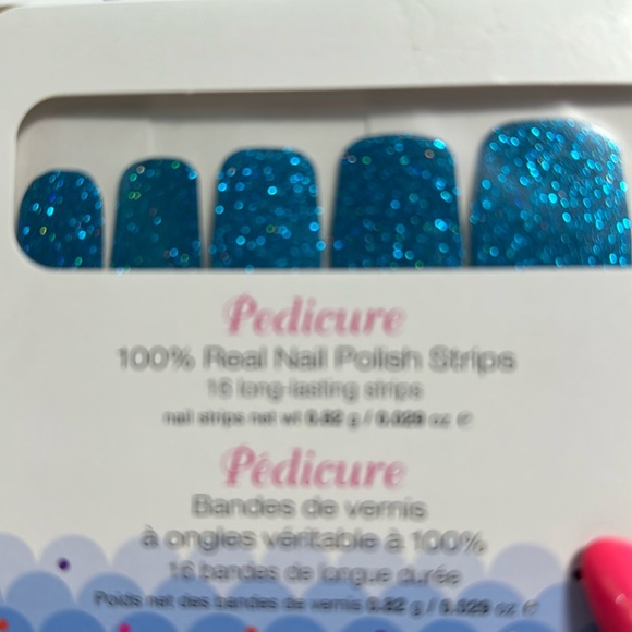 COPY - Color Street | How Swede It Is, blue Pedi set - Picture 4 of 4